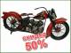 ������������� ������ ��������� Harley Davidson 61E 1936�. 51*15*23�� 