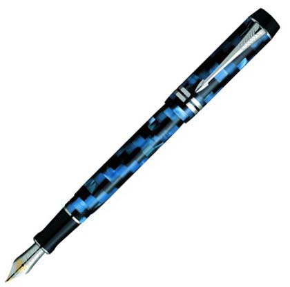 �������� ����� Parker Duofold Check Blue PT FP 
